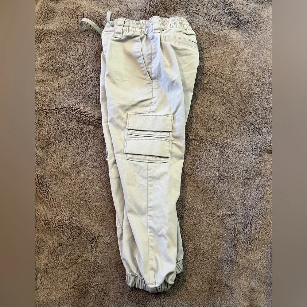 Boys baggy cinched cargo pants 5 / 6